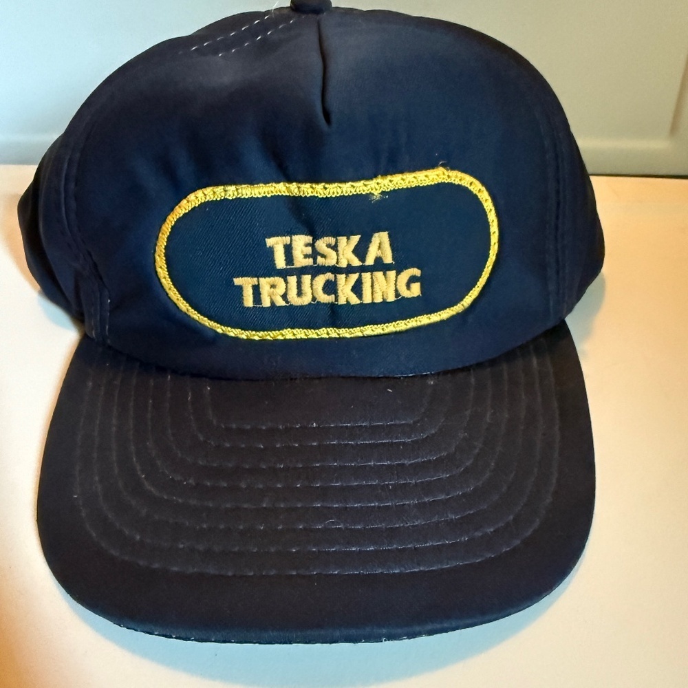 Vintage Teska Trucking Hat
